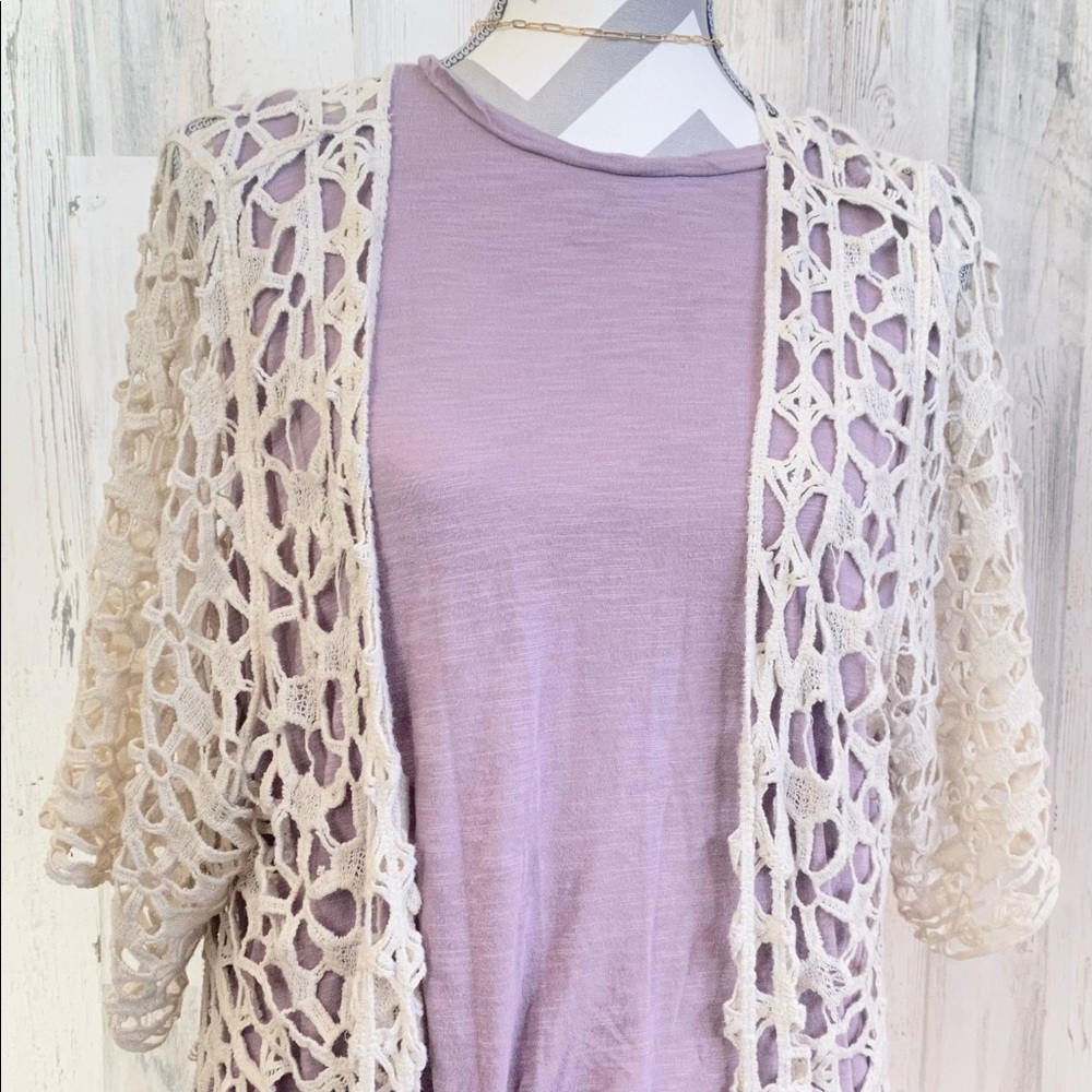 Floral crochet pullover✨